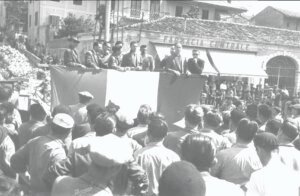 1952 - CRDA manifestazione vertenza premio produzione