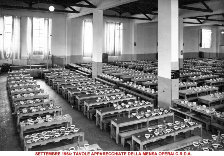 1954 CRDA mensa operai