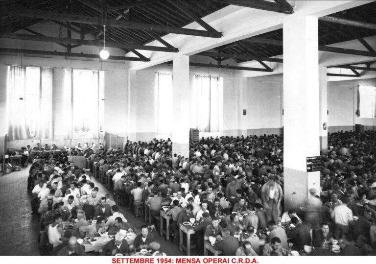 1954 CRDA mensa operai