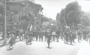 1954 CRDA Manifestazione a Monfalcone per il lavoro