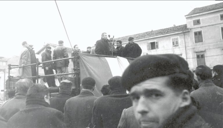 1954 CRDA Manifestazione a Monfalcone per il lavoro