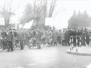1962 - CRDA Manifestazione a sostegno della lotta degli impiegati