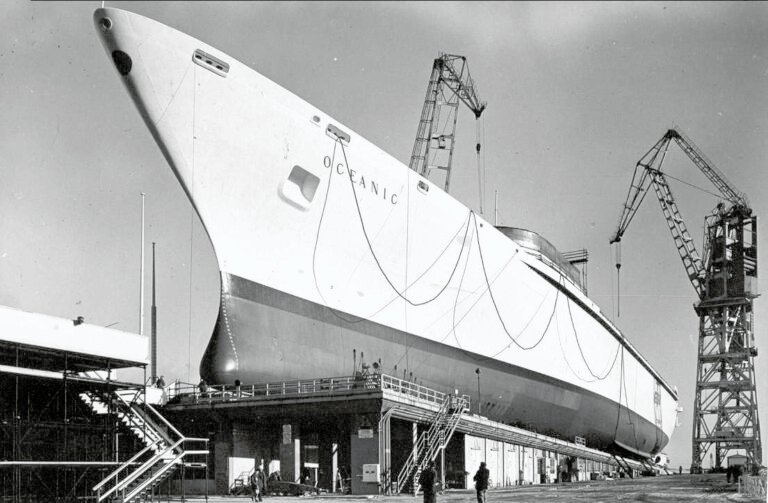 1963 - CRDA Oceanic sullo scalo gigante