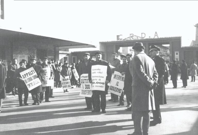 1963 - CRDA Manifestazione contro i trasferimenti a Trieste