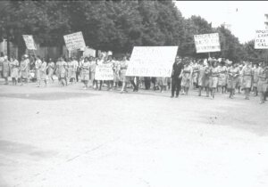 1963 - Sciopero contro trasferimenti tessili e CRDA