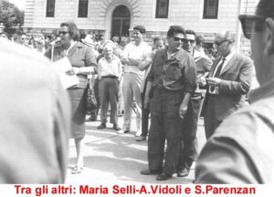 1963 - Sciopero contro trasferimenti tessili e CRDA
