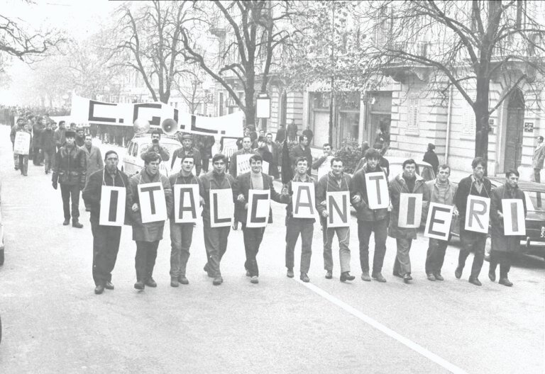 1968 - Italcantieri Manifestazione a Gorizia