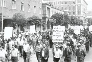 1971 - Italcantieri - manifestazione a Trieste