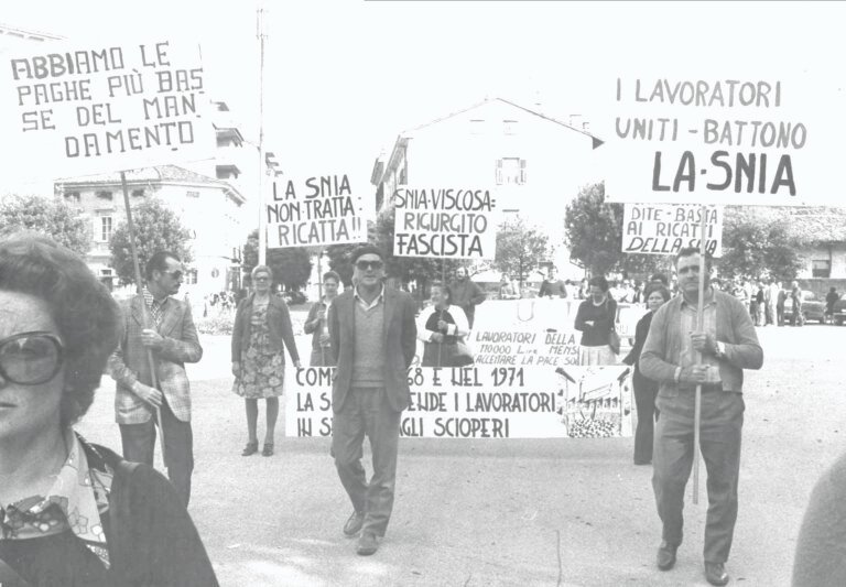 1974 - Sciopero tessili SNIA