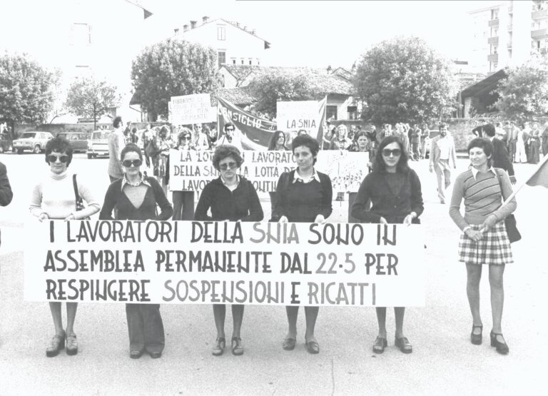 1974 - Sciopero tessili SNIA