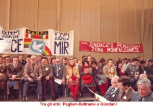 1984 Lubiana Partecipazione alla manifestazione per la pace