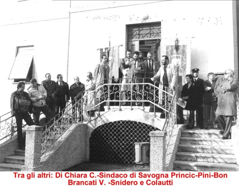 1988 - Sciopero Manifattura Goriziana Savogna d'Isonzo