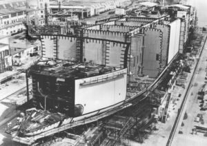 1988 - Italcantieri costruzione navale sullo scalo