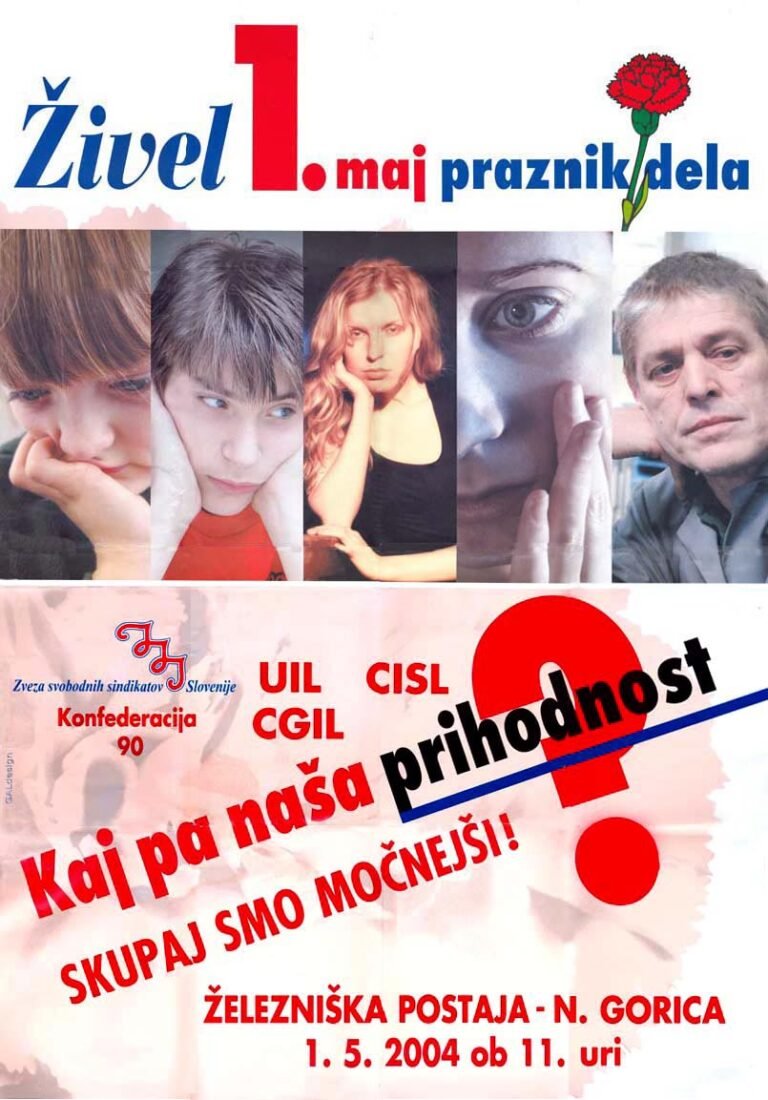 2004 Manifesto sloveno primo maggio