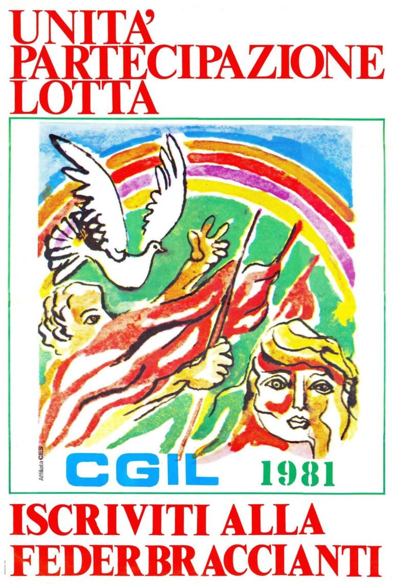 1981 Invito iscrizione federbraccianti