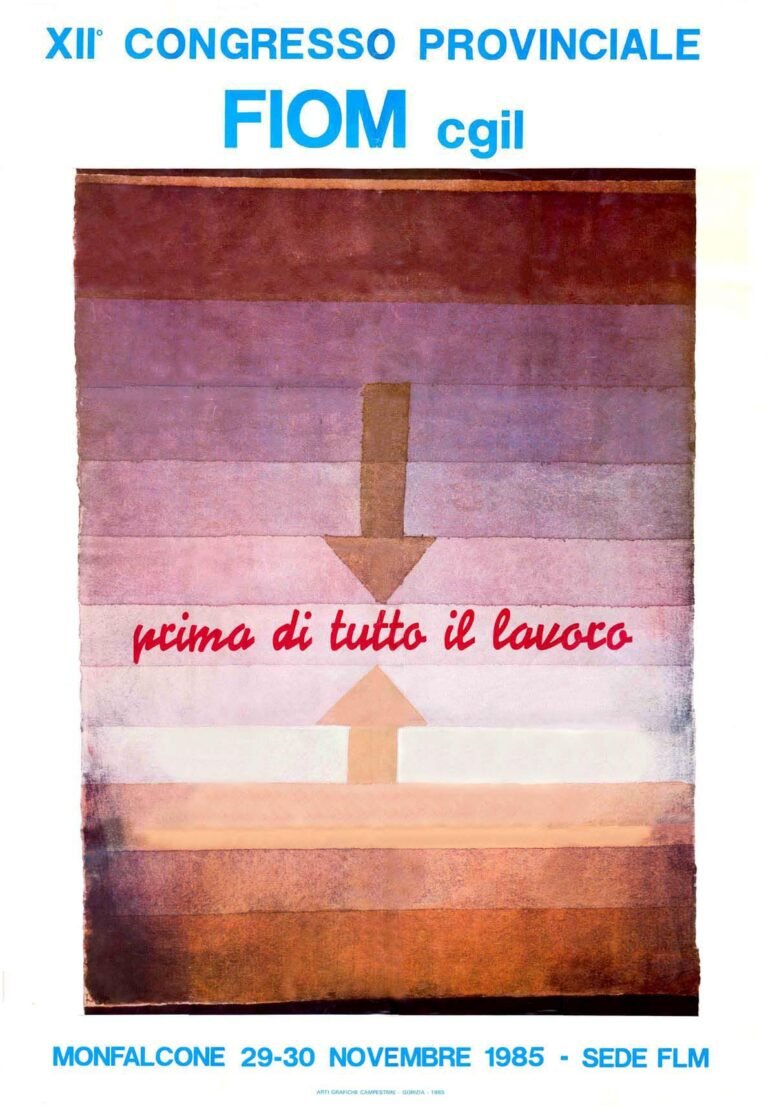 1985 - XII Congresso Provinciale FIOM CGIL Monfalcone